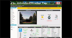 Desktop Screenshot of abbotsfordwx.com